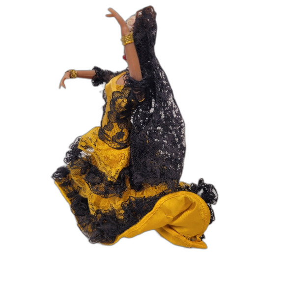 Vintage Marin Spanish Flamenco Dancer Doll Spain Global - Excellent condition - Picture 3 of 6